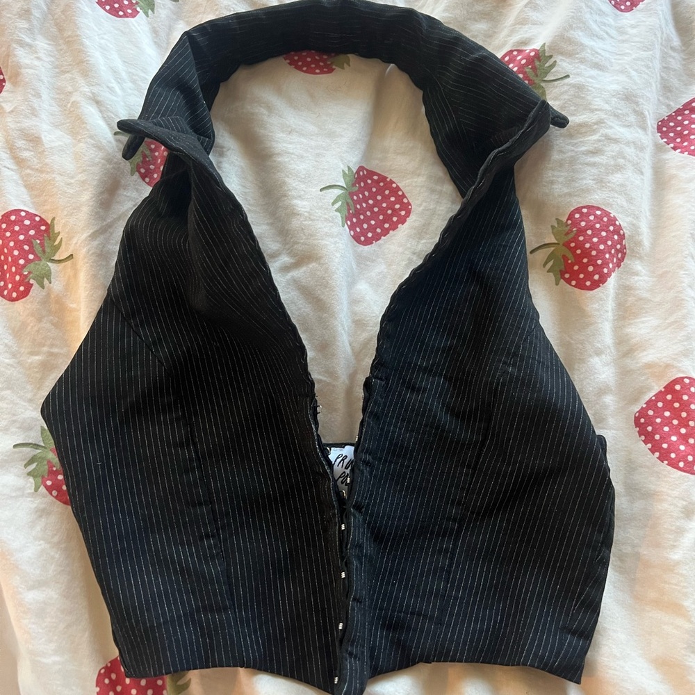 pinstripe princess polly going out top